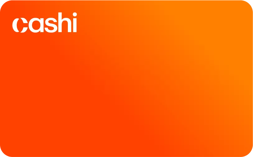 Cashi Visa card